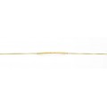 Βραχιόλι αλυσίδα με λεπτή ταυτότητα "Good Luck" σε χρυσό χρώμα από Ανοξείδωτο Ατσάλι