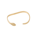 Ρυθμιζόμενο βραχιόλι φίδι σε χρυσό χρώμα από Ανοξείδωτο ατσάλι