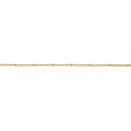 Αλυσίδα ποδιού με μπιλάκια σε χρυσό χρώμα από Ανοξείδωτο Ατσάλι